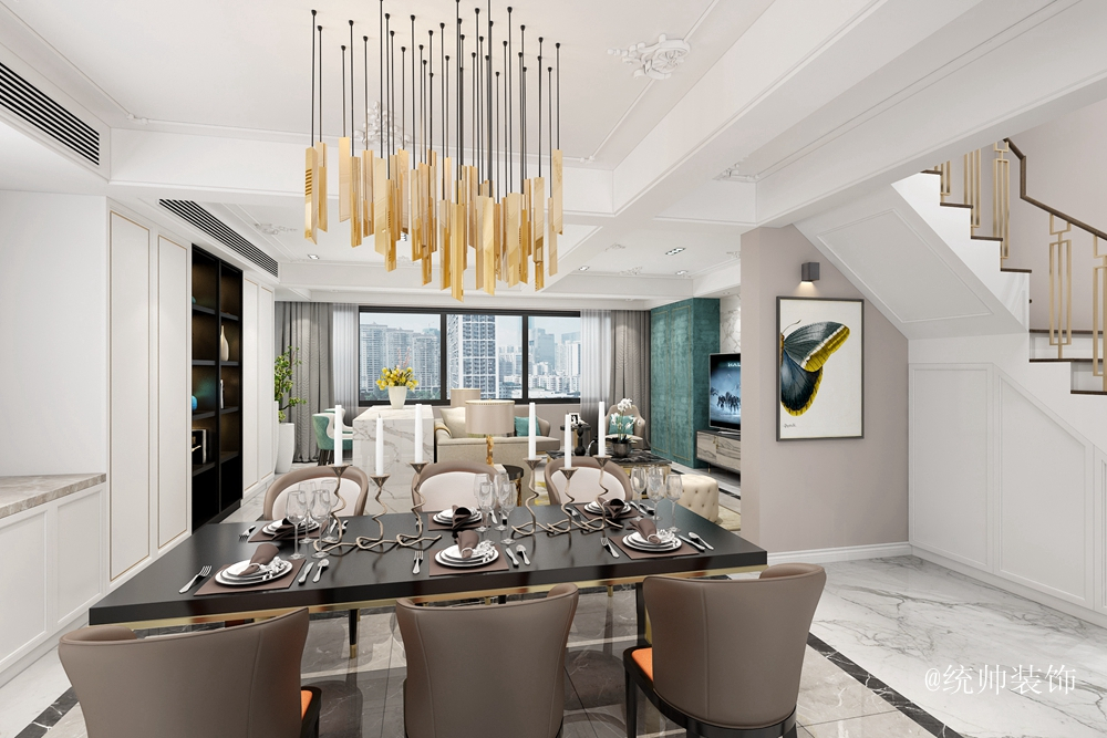 复式装修设计上海绿地,上海绿地海域观园