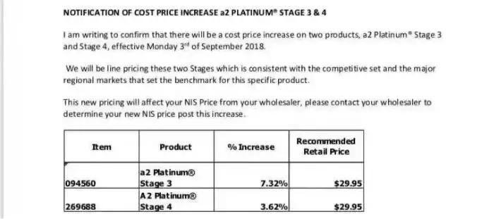 澳洲奶粉涨价了吗,澳洲奶粉最近涨价了吗