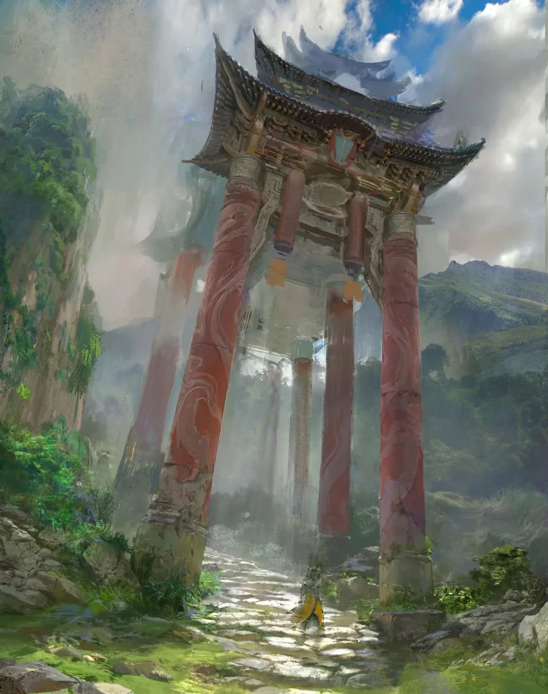 风语咒中最美镜头,风语咒原画