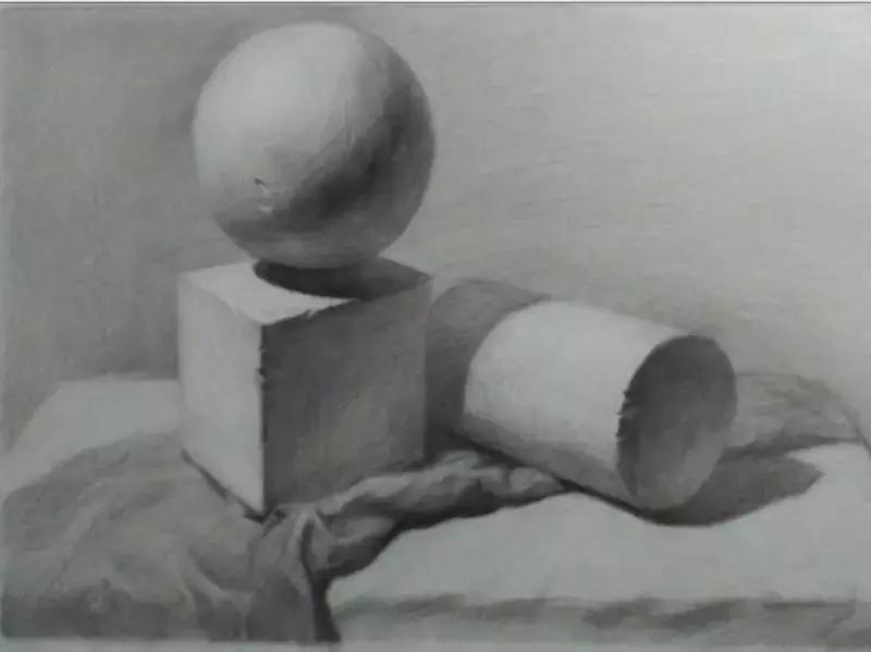 儿童素描6-9岁超级简单儿童素描,素描不会构图怎么办