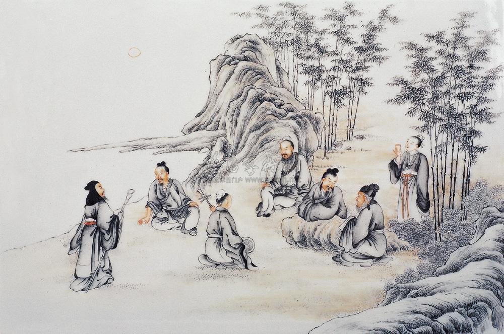 竹林七贤的独门技巧,竹林七贤的颜值担当有多帅