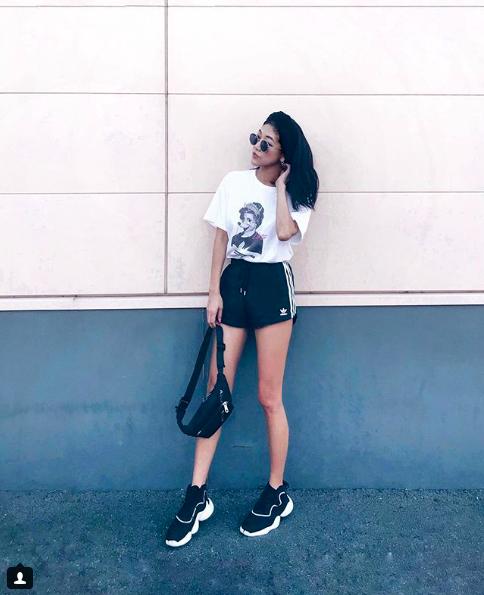 林心如年轻时的潮流穿搭,林心如白裤子夏季穿搭