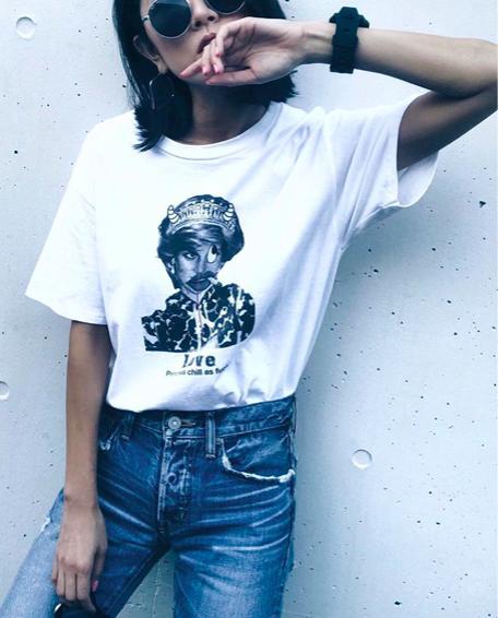 林心如年轻时的潮流穿搭,林心如白裤子夏季穿搭