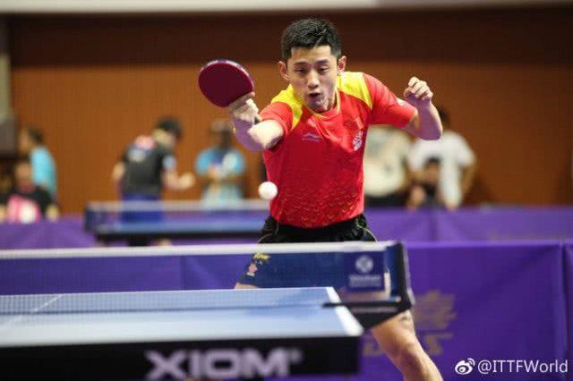 张继科韩国公开赛换对手,张继科打韩国11比0视频