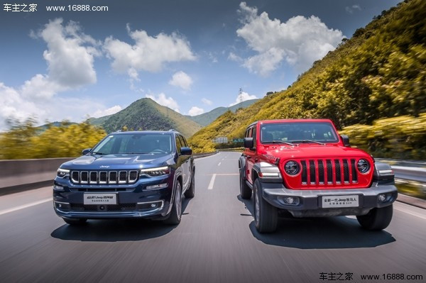 jeep指挥官试驾体验,挑战麻田岭试驾jeep全新大指挥官