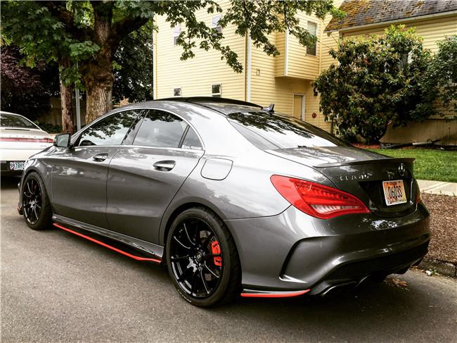 在美国不玩大排量肌肉车，车友将CLA45打造成直线加速利器！