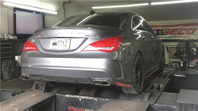 在美国不玩大排量肌肉车，车友将CLA45打造成直线加速利器！