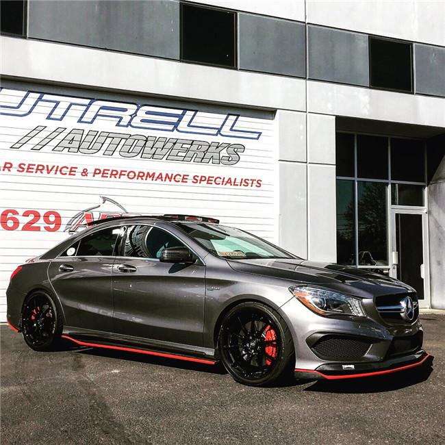 在美国不玩大排量肌肉车，车友将CLA45打造成直线加速利器！