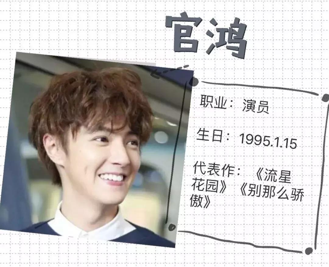 现在当红小鲜肉有哪些,2019当红小鲜肉名字