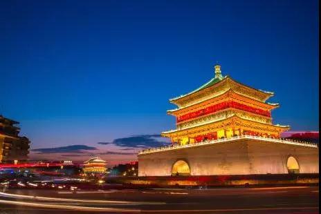 西安城市地标钟楼,西安钟楼旅游攻略