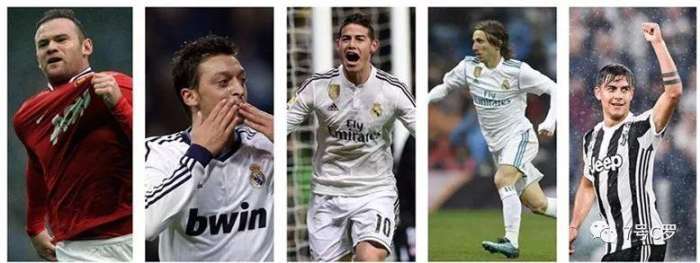 鲁尼厄祖J罗魔笛后到他C罗迎来人生第5个“10号”,但他却非常另类