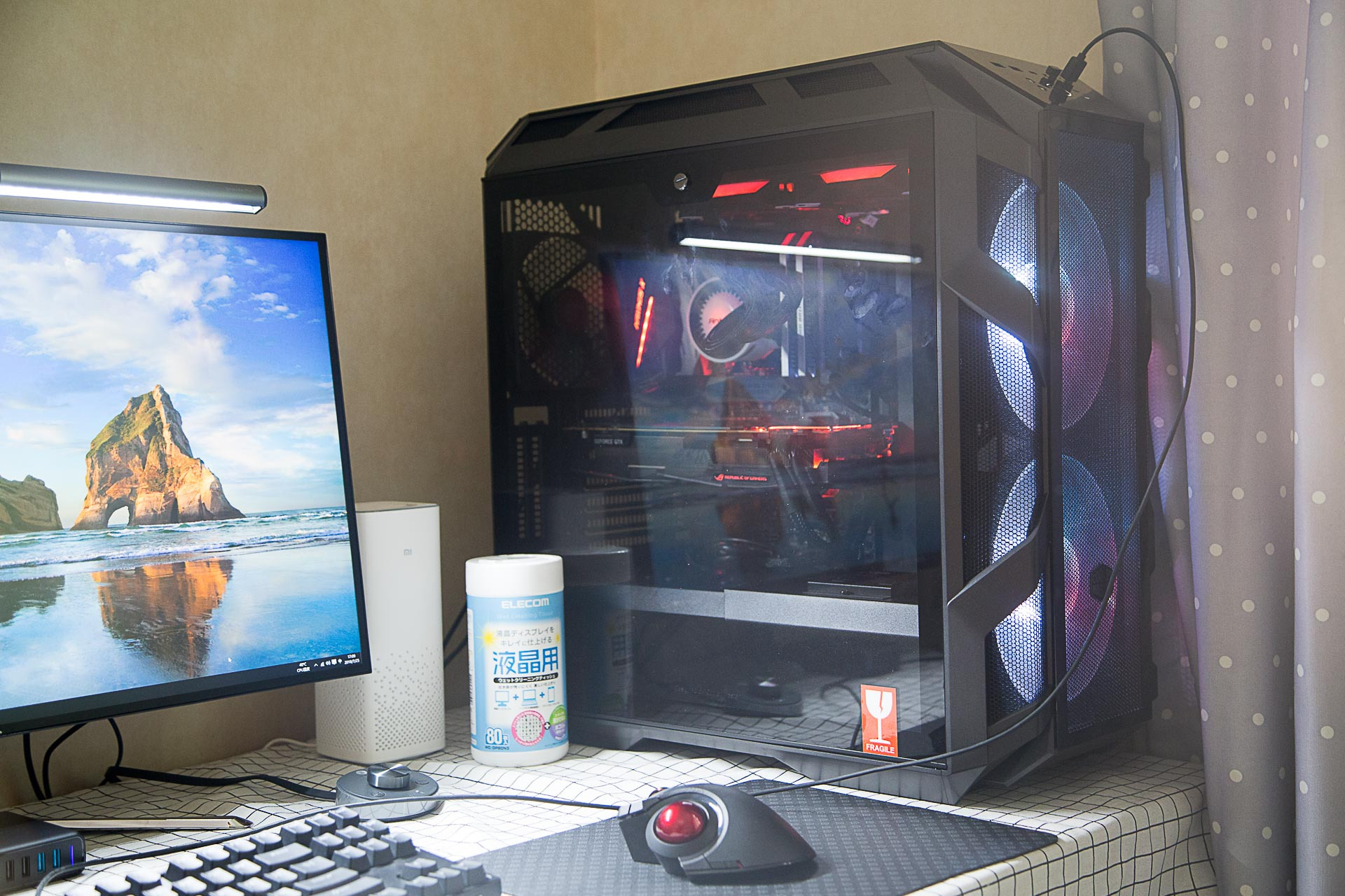 华硕1070ti显卡怎么装,华硕1070ti装机效果