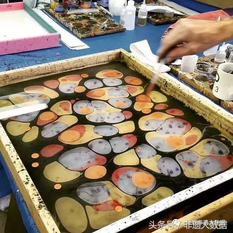 土耳其湿拓画教材,土耳其湿拓画风景