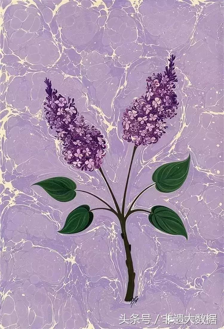 土耳其湿拓画教材,土耳其湿拓画风景