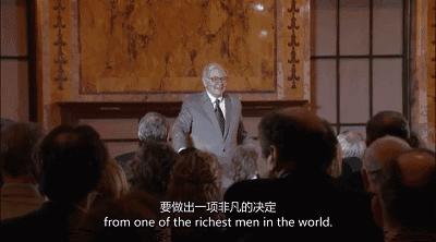 他,满足了世人对股神的所有期待