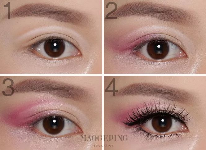 18种颜色眼影搭配画眼影教程,怎么用三色眼影盘画眼影好看