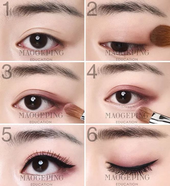 18种颜色眼影搭配画眼影教程,怎么用三色眼影盘画眼影好看