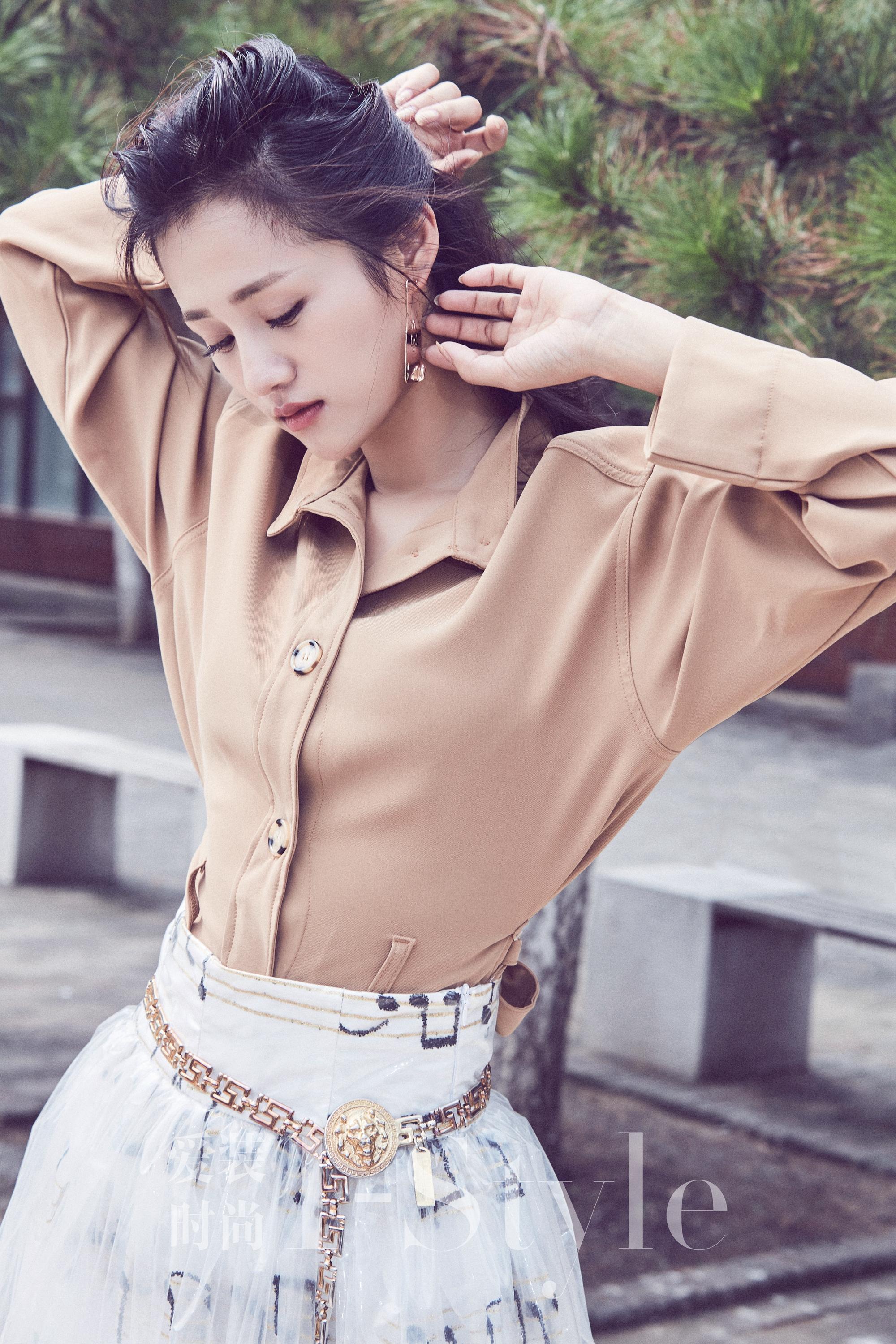 安悦溪造型抢先看 (安悦溪白裙)