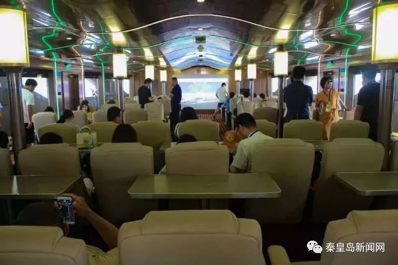 寻仙2号游轮秦皇岛,老外体验中国游轮