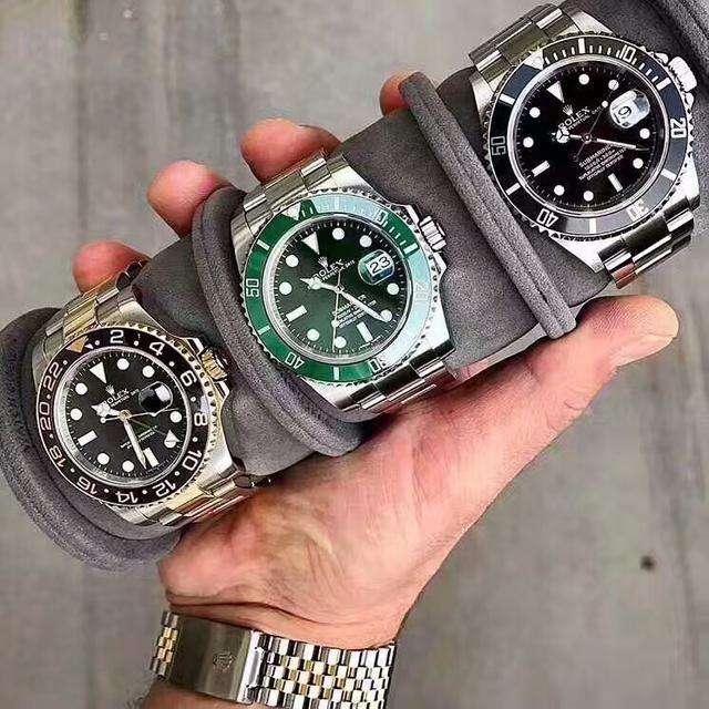 劳力士绿水鬼潜航者真假夜光,奢侈品劳力士最高价格