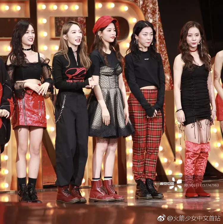 火箭少女再次表演卡路里,火箭少女告别舞台卡路里