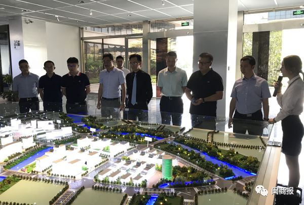 中国500强企业中运富通一行到福州考察拟助力滨海新城发展