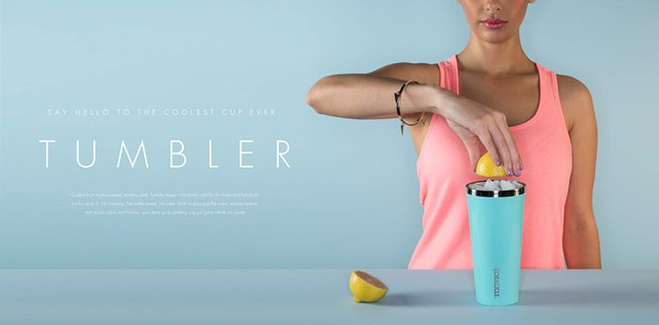 能装各种冷饮的保温杯，还是金球奖伴手礼