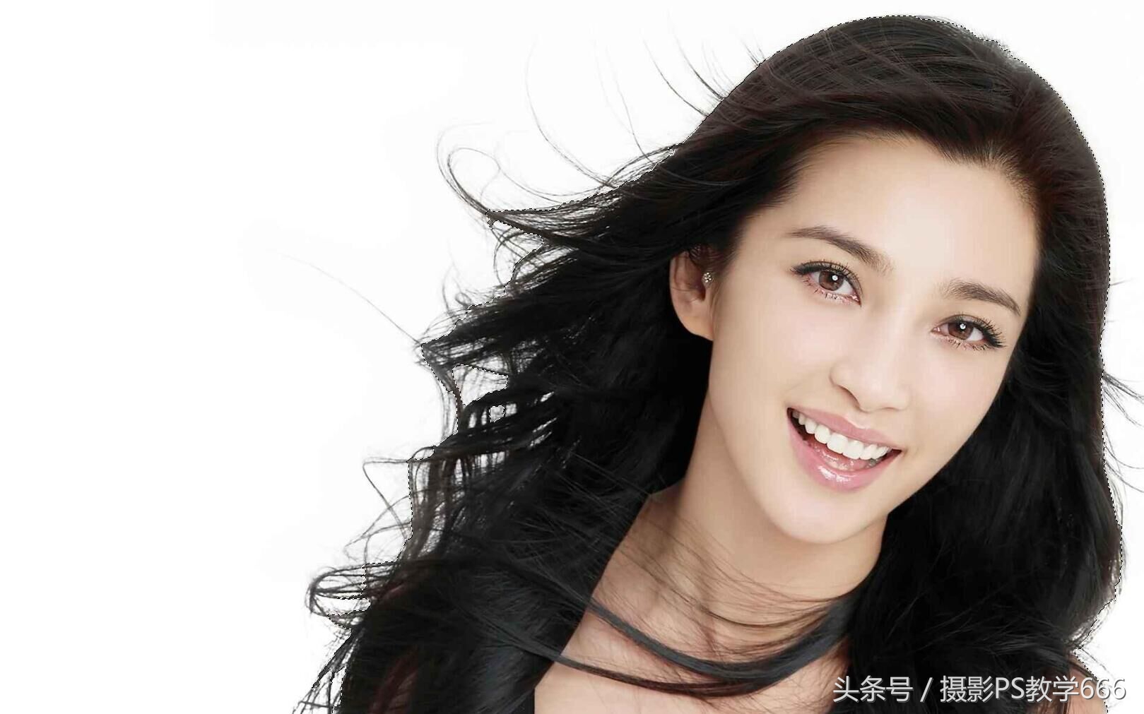 ps新手入门抠图背景图层,ps留黑不留白图层抠图法