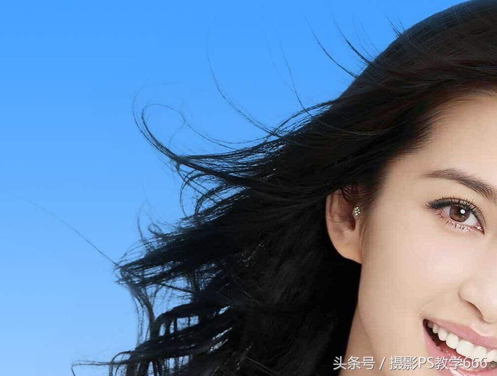 ps新手入门抠图背景图层,ps留黑不留白图层抠图法