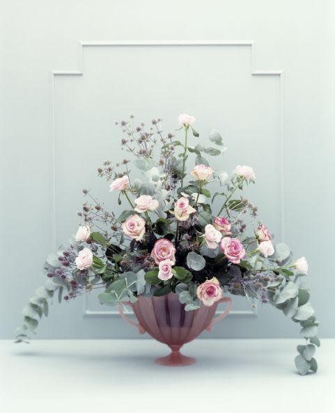 银柳插花颜色搭配教程,插花技巧花艺色彩搭配