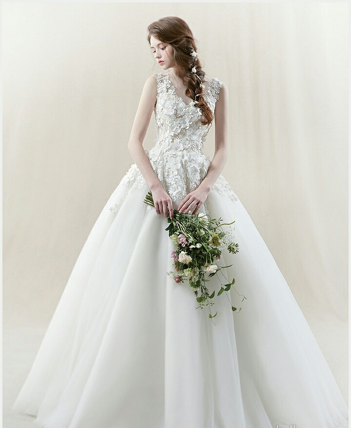 十二星座的专属唯美婚纱，天秤座优雅奢华，摩羯座如海洋公主！