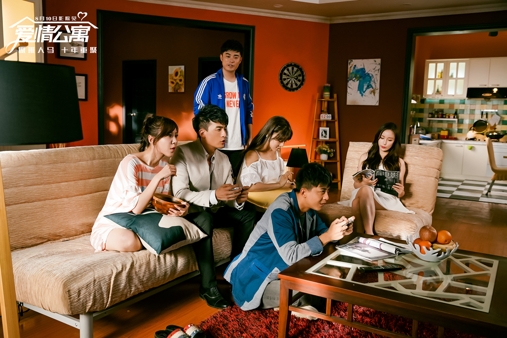 爱情公寓真正的幸福是不用排队的,爱情公寓每个人的到来都有意义