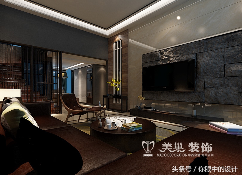 郑州圣菲城装修效果,圣菲城180平米复式