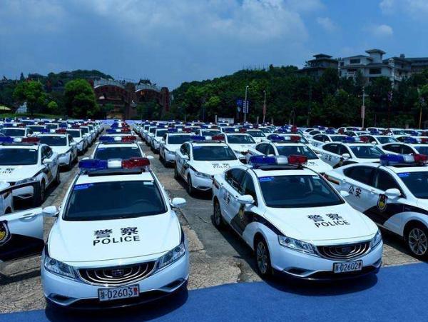 当国产车披上警车制服，网友：奥拓很可爱，吉利很帅气！
