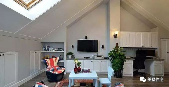 家有阁楼楼梯设计,家有斜顶阁楼