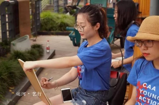 中国美院师生眼中的「文化下城」是怎样的?他们用画笔绘出了改革开放40周年的成果