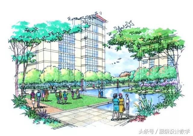 马克笔用笔重要技巧,适合初学者的马克笔教程