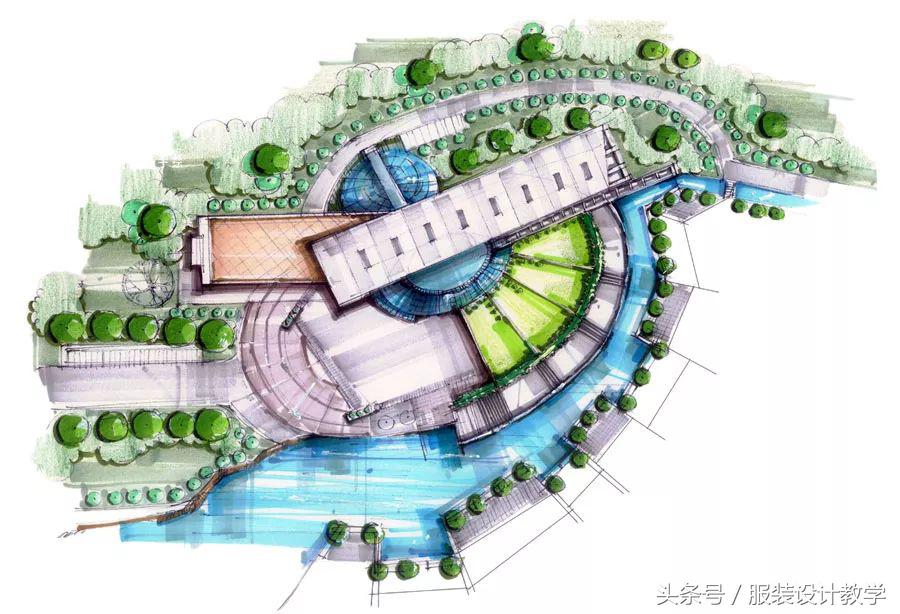 马克笔用笔重要技巧,适合初学者的马克笔教程