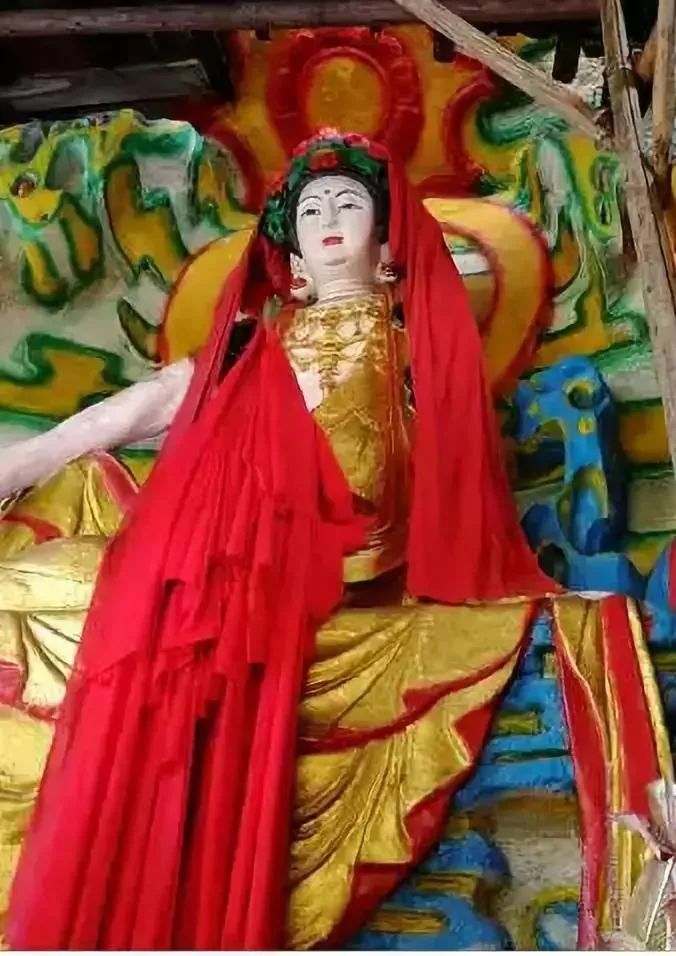 毁容式佛像修复,三代祖师佛像修复翻新