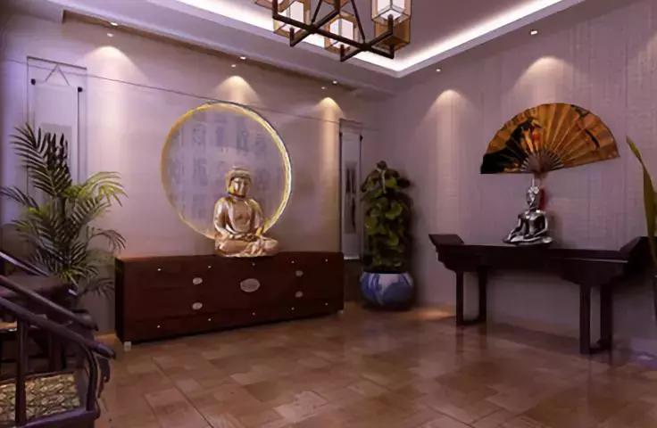 家里供奉菩萨不让外人看见,家中佛堂一般供奉几尊佛和菩萨