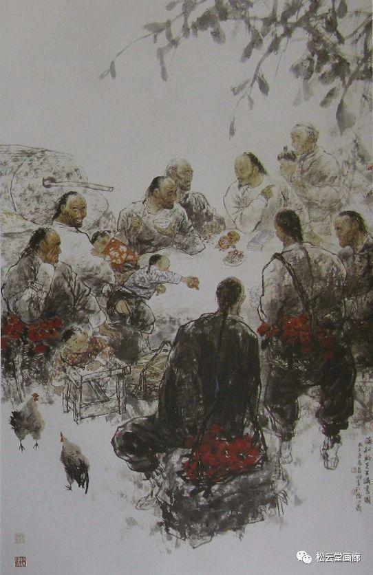 王明明画作,王明明的画