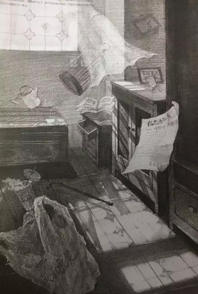 清华美院校考设计高分试卷,清华美院素描高分试卷