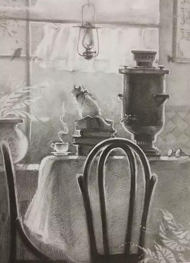 清华美院校考设计高分试卷,清华美院素描高分试卷