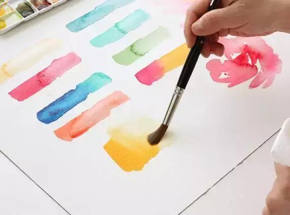 水彩教程颜料,水彩的基本知识与技法