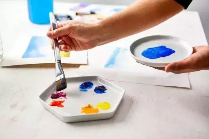 水彩教程颜料,水彩的基本知识与技法