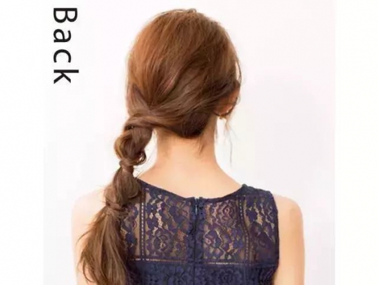 中年妇女发型编发简单又好看,10岁儿童简单编发发型短发教程