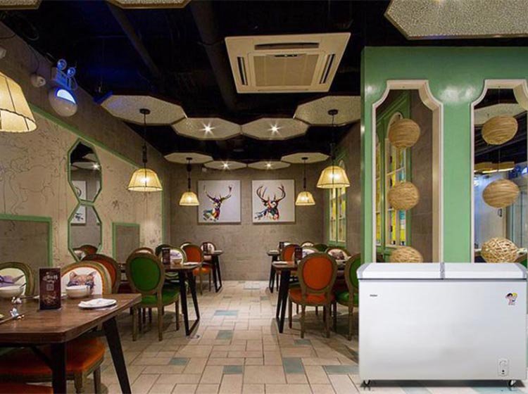 海尔双箱冰柜怎么把冷藏改为冷冻,海尔冷柜冷藏冷冻转换