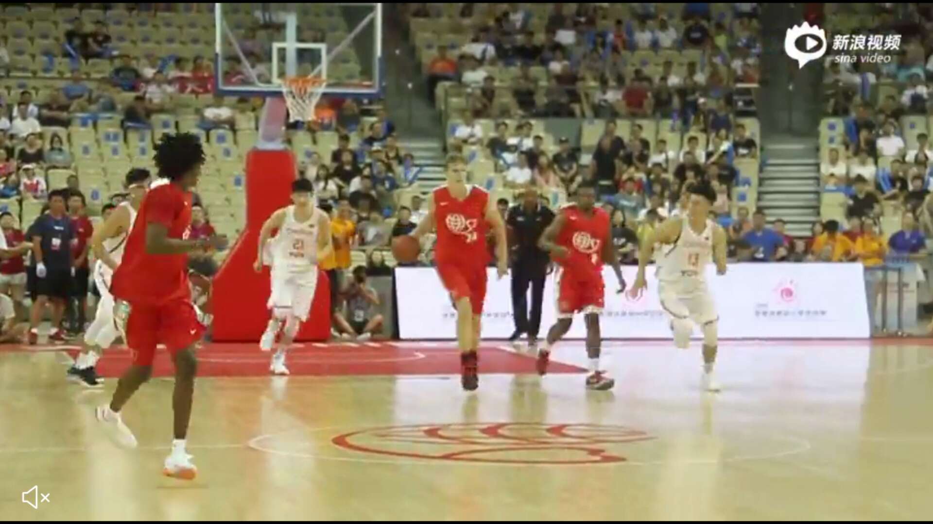 中国男篮明星队vs美国男篮星锐队,中国篮球明星队2020