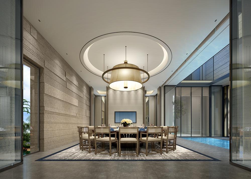 层高较高吊顶造型效果图,简单又显层高的吊顶有哪些