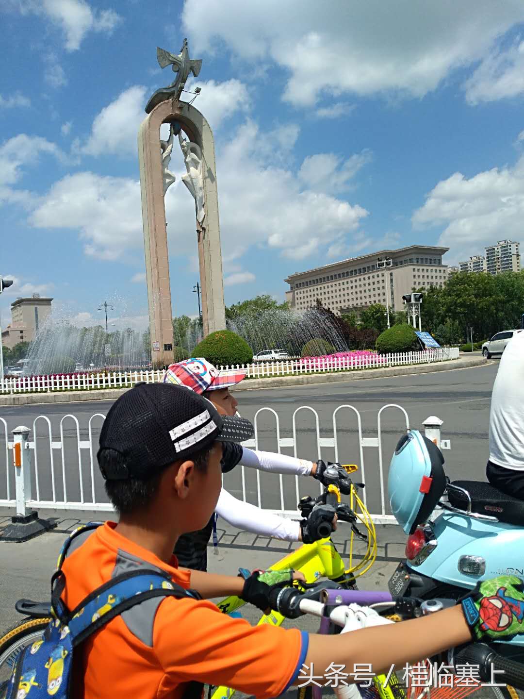 银川人旅游,银川市民骑车